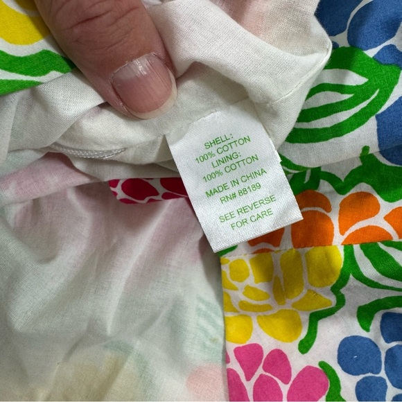 Lilly Pulitzer Cael Strapless Tube Top Multicolor No Straps - Picture 3 of 8